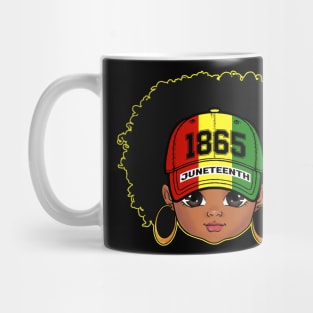 Melanin Kid Celebrate Juneteenth 1865 Is My Independence Day Kid Mug